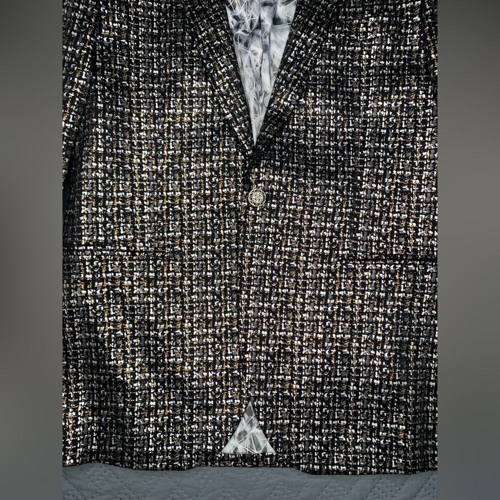 Metallic Tweed Jacket - Picture 4 of 8